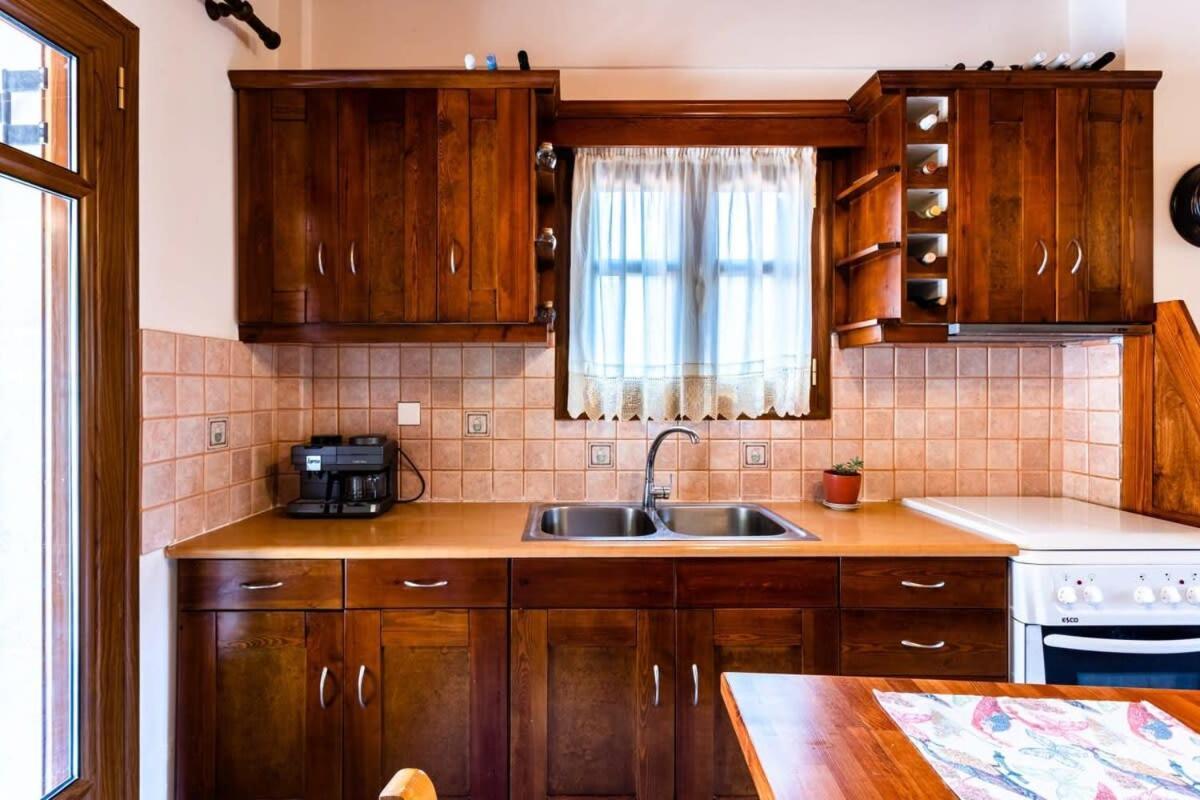Stemnitsa Stone Residence - Comfy Mountain Getaway エクステリア 写真