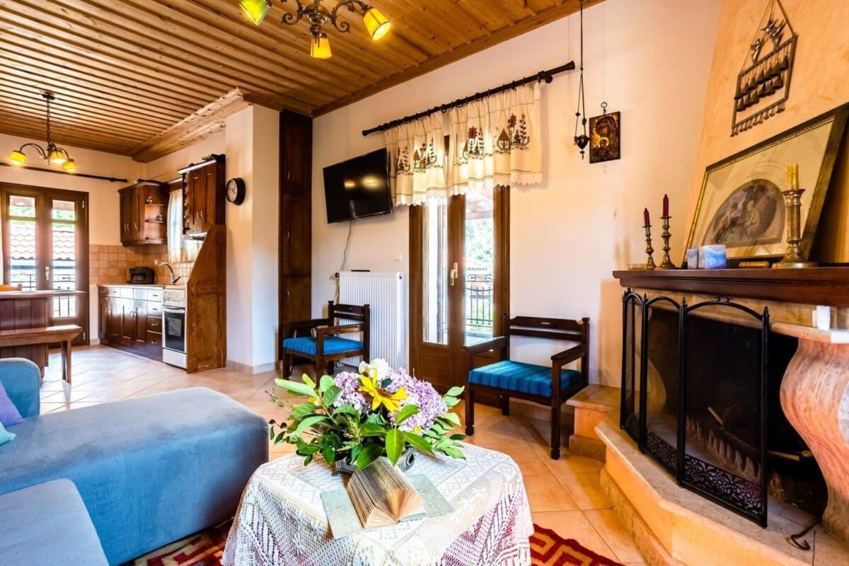 Stemnitsa Stone Residence - Comfy Mountain Getaway エクステリア 写真